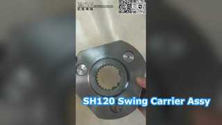 SH120 Ekskavatör Swing 2 Aşama Taşıyıcı ASSY Parçaları Swing Drive için Ekskavatör yedek parçaları