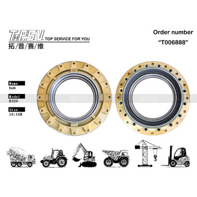 Kullanım Direnci E320 Ekskavator Final Drive Hub 114-1486 Bolt Montajı