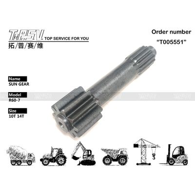 XKAY-00404 Renk Siyah R60-7 Ekskavatör Seyahat 1 Aşama Güneş Düğmesi Hidrolik Motor Sürücü Uyumluluk Çeşitli Ekskavatörlerle Uyumludur