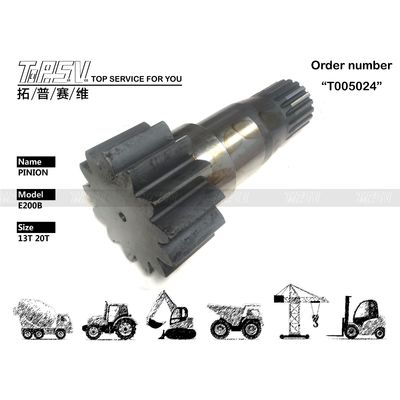 7Y-1775 Düğüm Ağı Kurulumları Diğer E200B Ekskavatör Swing Pinion Reducer Parçaları Yüksek Dayanıklılık