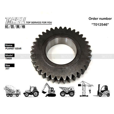 Hidrolik Motor Tahrikli TM09 Ekskavatör 1 Kademeli Planet Dişli Kutusu Kararlı ve Hassas Hareket Kontrolü Endüstriyel