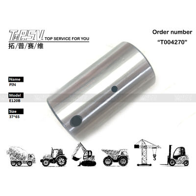 7I-7786 Sıcaklık Tedavisi E312C Ekskavator Swing 2 Stage Gear Pin siyah renkte