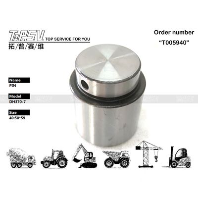 K9002264 Çelik malzemesi R290-3 Ağır Makineler için Ekskavatör Seyahat 2 Aşama Dişli Pin