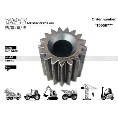 Güçlü DH60-7 Kazıcı Seyahat 2 Aşama Güneş Düğmesi Kolay Kurulum