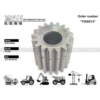 XKAH-01217 Yüksek Dayanıklılık EC140B Kazıcı Seyahat 2 Aşama Güneş Düğmesi Sürüş Motoru Ağır Görevler İçin