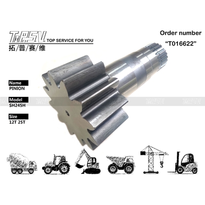 SY245H Ekskavatör Döner Pinyon Yedek Parçaları Elektronik Parçalar Makine İçin Aşınma ve Yıpranma Direnci
