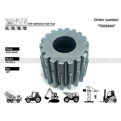 203-27-53310 PC120-5 Seyahat 2 Kademeli Güneş Dişli Motoru ve Ekskavatör Şanzıman Sistemi