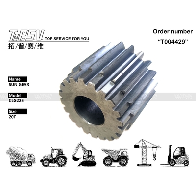 41A0110 CLG225 Kazı makinesi salınımı için hidrolik motor sürücüsü ve dişli yağı bakımı 2 aşamalı güneş dişli parçaları garantilidir