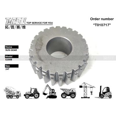 096-0583 Ekskavatör Makineleri Kullanılmış E200B Ekskavatör Seyahat 2 Aşama Güneş Deviz Kutusu Siyah Renkli