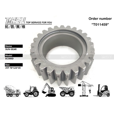 VOE14599945 Uyumluluk EC300B Ekskavatör Seyahat 2 Kademeli Güneş Dişli Tahrik Motoru, Ekskavatörün Sorunsuz Şanzıman Sistemi İçin