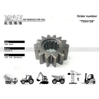 203-26-61150 Kolay Kurulumlu PC120-6 Ekskavatör Seyir Güneş Dişlisi, Hidrolik Motor Sürücüsü ile Birlikte, Gönderime Hazır