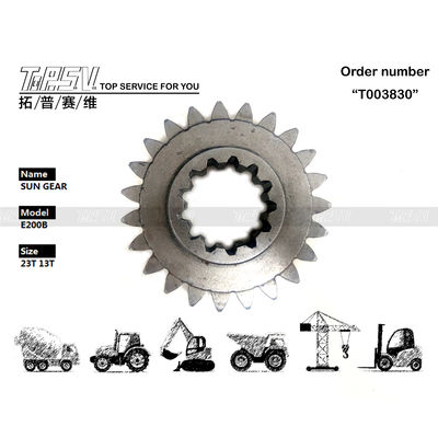 096-4338 Taşıma Ambalajı Mühürlü Çanta E200B Ekskavatör Salıncak 1 Kademe Güneş Dişlisi, Sorunsuz Çalışma ve Bakım İçin