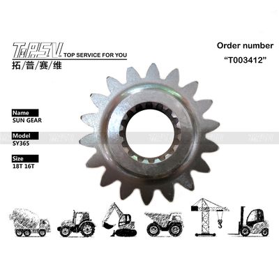 Kolay Kurulum Siyah CLG936 Ekskavatör Swing 1 Aşama Güneş Düğmesi Ekskavatör Nakil Sistemi Siyah