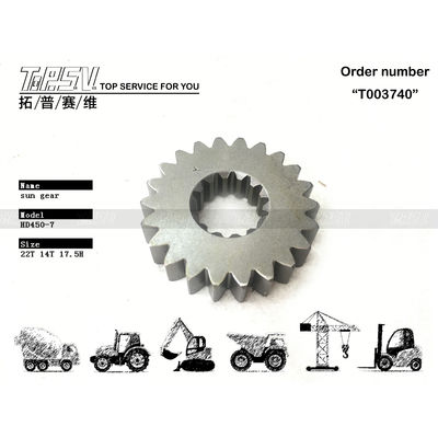 Kolay Kurulumlu HD450-7 Ekskavatör Salıncak 1 Kademeli Güneş Dişlisi Gezegen Redüktör, Yüksek Dayanıklılık