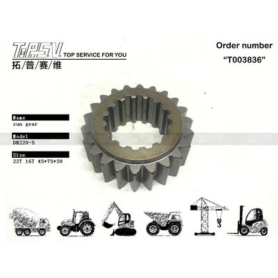 Taşıma Ambalajı İşlem Görmüş Çanta DH220-5 Ekskavatör Salıncak 1 Kademe Güneş Dişlisi Ekskavatör Şanzıman Sistemi İçin Ekskavatör Makinesinde Kullanılır