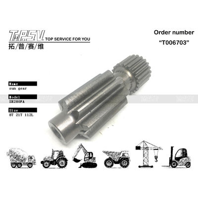 Kolay Kurulum için Yüksek Dayanıklılıkta SH265 Ekskavatör Seyahat Güneş Dişlisi