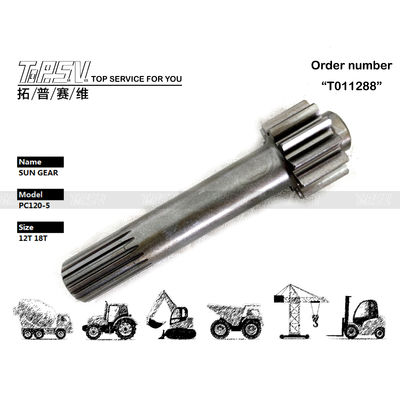 203-27-53112 Depends On Size PC120-5 Excavator Travel 1 Stage Sun Gear Used In Excavator Machinery for Energy Mining