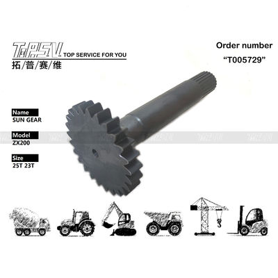 2042351 Yüksek Dayanıklılık ZX200 Ekskavatör Seyahat 1 Kademeli Güneş Dişli Tahrik Motoru Ağır İş Makineleri için Üstün Performans