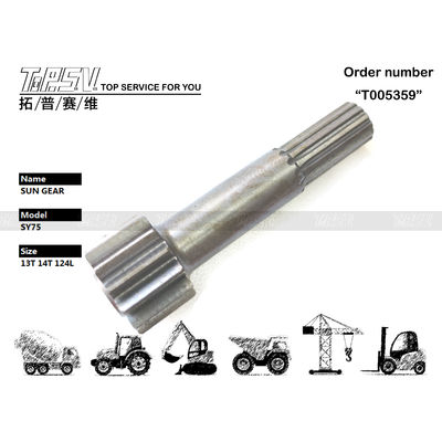 Orijin SY75 Ekskavatör Seyahat 1 Kademe Güneş Dişlisi Mühürlü Çanta Nakliye Ambalajı