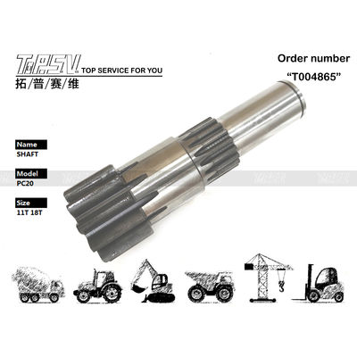20S-26-1111 Hidrolik Tahrikli PC20-5 Ekskavatör Salıncak Pinyon Parçaları, Uzun Ömürlü Ekskavatör Şanzıman Sistemi İçin