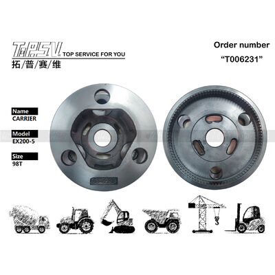 1019147 Satılan Çanta Taşıma Paketi EX200-5 Ekskavatör Seyahat 3 Aşamalı Taşıyıcı Hidrolik Motor Sürüşü ile çalıştırılır ve kaz makinelerinde kullanılır