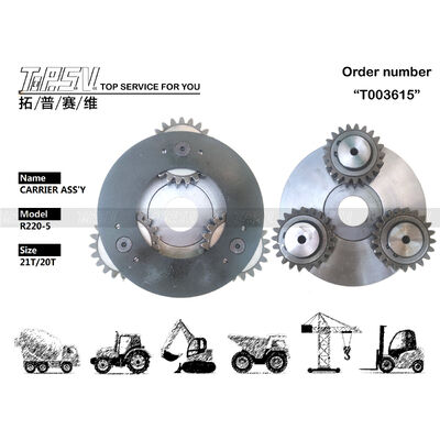 R215-7 Ekskavator Swing 1 Stage Carrier ASSY Swing Drive için parçalar Ekskavator yedek parçaları