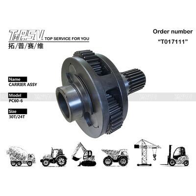 PC60-6 Salıncak Tahrikli Ekskavatör Yedek Parçaları İçin Ekskavatör Salıncak Taşıyıcı ASSY
