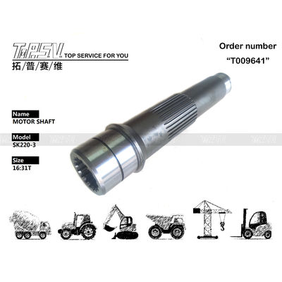 Kalite  2441U739S1 Excavator Hydraulic Motor Shaft FOR KOBELCO SK220-3 SK220-4 Fabrika