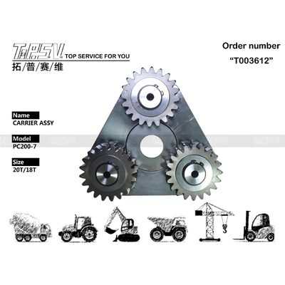 PC200-7 Kazı Cihazları İçin Kazı Cihazı Swing 1 Aşama Taşıyıcı ASSY