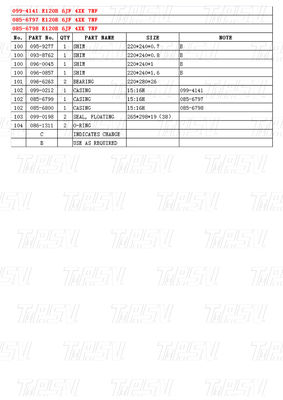 E120B Katalog 099-4141 Ağır Çalışmalı Çelik Ekskavatör Son Sürücü Motoru