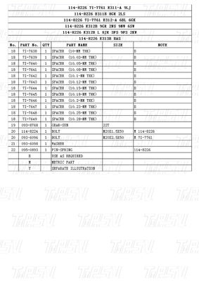 Katalog Bolt-on Design Excavator Swing Drive Parts for CATERPILLAR Excavator Brands And Models 114-8226 E312-A