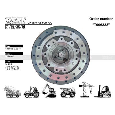 Enerji Madencilik Kazı Makinesi ZX2003 Özel Renklerle Gezi Redüktörü 9233692