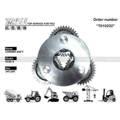 39Q6-42250 Seyahat Redüktörü Gezegen Pinion Taşıyıcı R220-9 Düğüm Ağı ile Kazı Makinesi