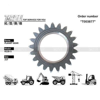 Hyundai XKAQ-00025 Ekskavatör Swing Gear 1Stage R215-7 Ekskavatör yedek parçaları