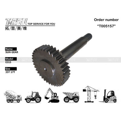Seyahat 1Stage E315A Excavator Transmission System 102-6520 için Güneş Donanımı