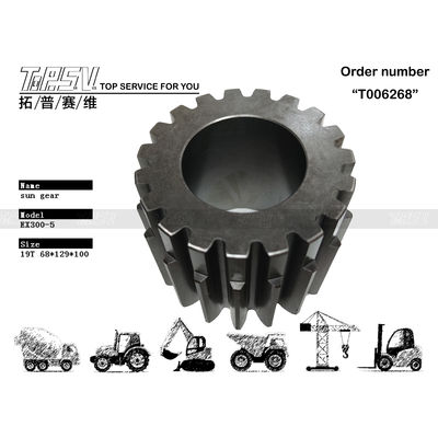 ZX330 Seyahat Gezegen Güneş Düğmesi 3075005 Gezegen Redüktörü için Sertlik