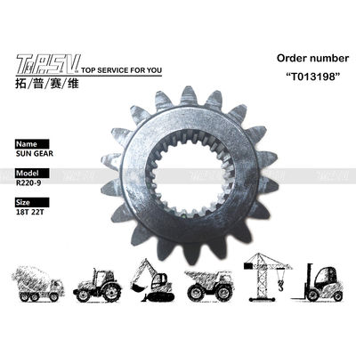 Siyah R220-9 Kazıcı Swing 1Stage Final Drive Gear Çelik 39Q6-12320