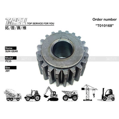 PC15-1 Ekskavatör Yürüyüşü 2Stage Reduction Gear For Excavator Machinery