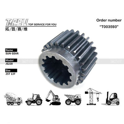 Güvenilir Siyah JS220 Swing Excavator Planetary Reducer için Sun Gear 05/903867
