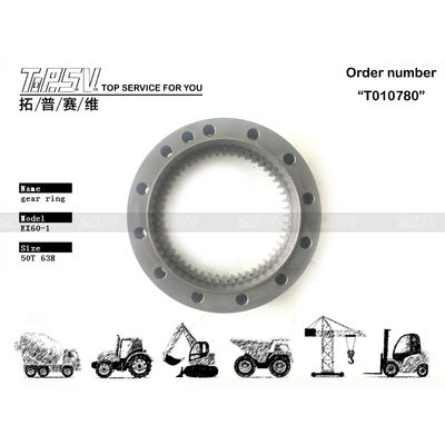 2024077 Swing Gearbox Ring Gear Excavator için yüksek hassasiyetli HITACHI EX60-1