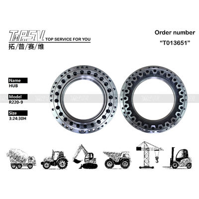 R220-9 Ekskavatör Seyahat Final Drive Hub 39Q6-42160 yırtılma direnci ile