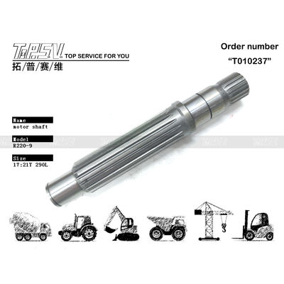 39Q6-41180 R220-9 Ekskavatör Makineleri için Hızlı Hidrolik Seyahat Motor Çubuğu