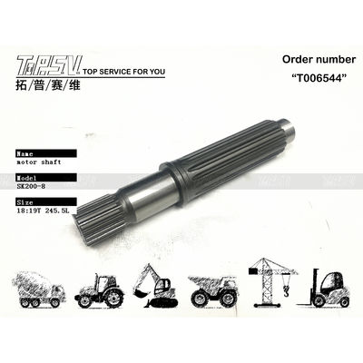 Kullanım Dayanıklı SK210-8 Ekskavator Seyahatleri Ekskavator YN15V00037S102 için Hidrolik Motor Çubuğu