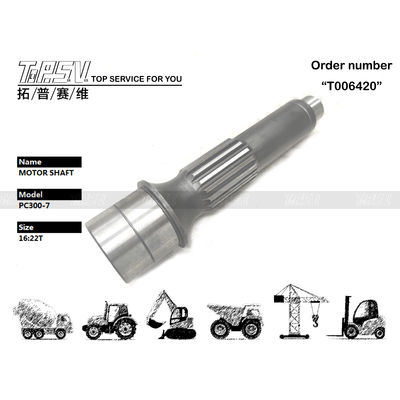 PC300-7 Kazı makinesi Hidrolik Motor Çubukları Delek Motoru 708-8H-32120 için Çelik