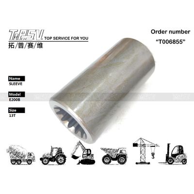 094-0597 E200B Ekskavatör Hidrolik Motor Koplama Makine Tamiri için Siyah