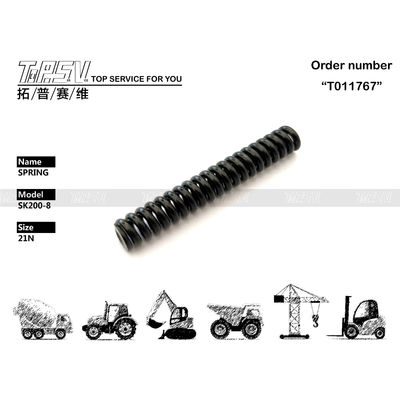 YN15V00037S114 Yüksek Dayanıklılık SK210-8 Ekskavator Seyahatleri Ekskavator Makinelerinde Kullanılan Hidrolik Motor Baharı
