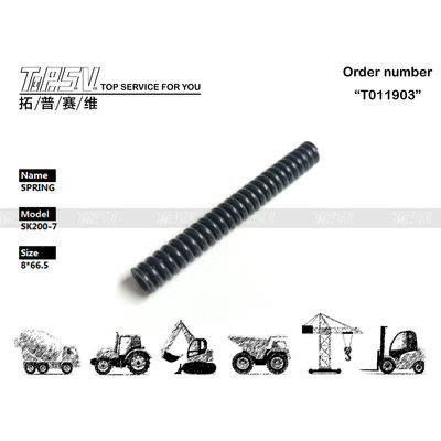 2441U820S31 Kaynağı SK200-7 Ekskavatör Seyahat İhtiyacınız için Hidrolik Motor Baharı