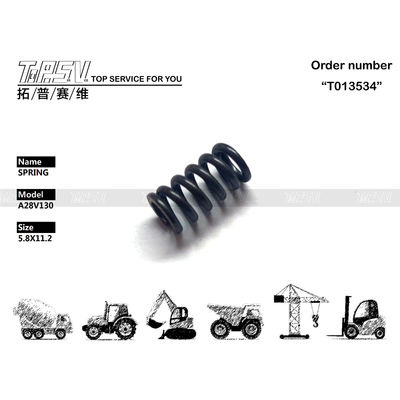 179-6916 A28V130 Kazı makinesi için ağır yüklü basınç yayları Hidrolik fan motoru