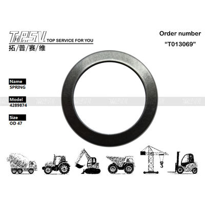 HPK055 4289874 Kazı makinesi hidrolik pompa parçaları disk yayı OD47.5 Siyah