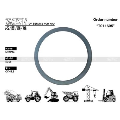 096-5930 SG08 Kaz makinesi Seyahat Motor Parçaları Madencilik ve Enerji için Swing Spring